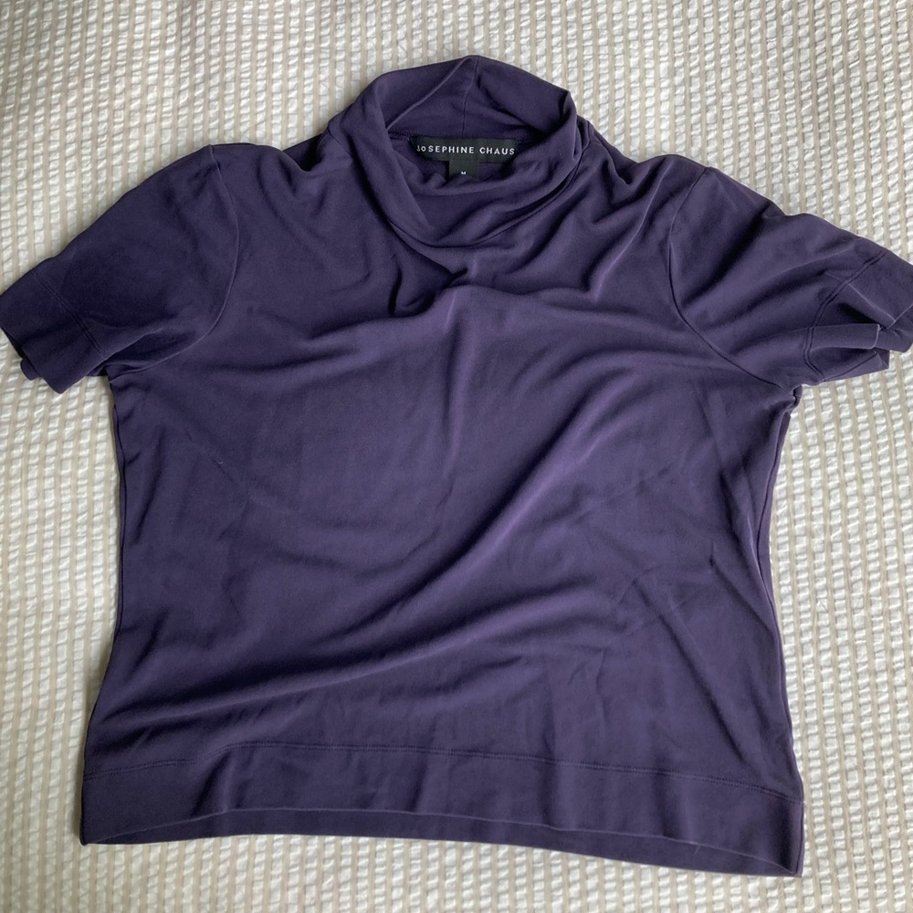 Josephine Chaus Indigo Flowy Top